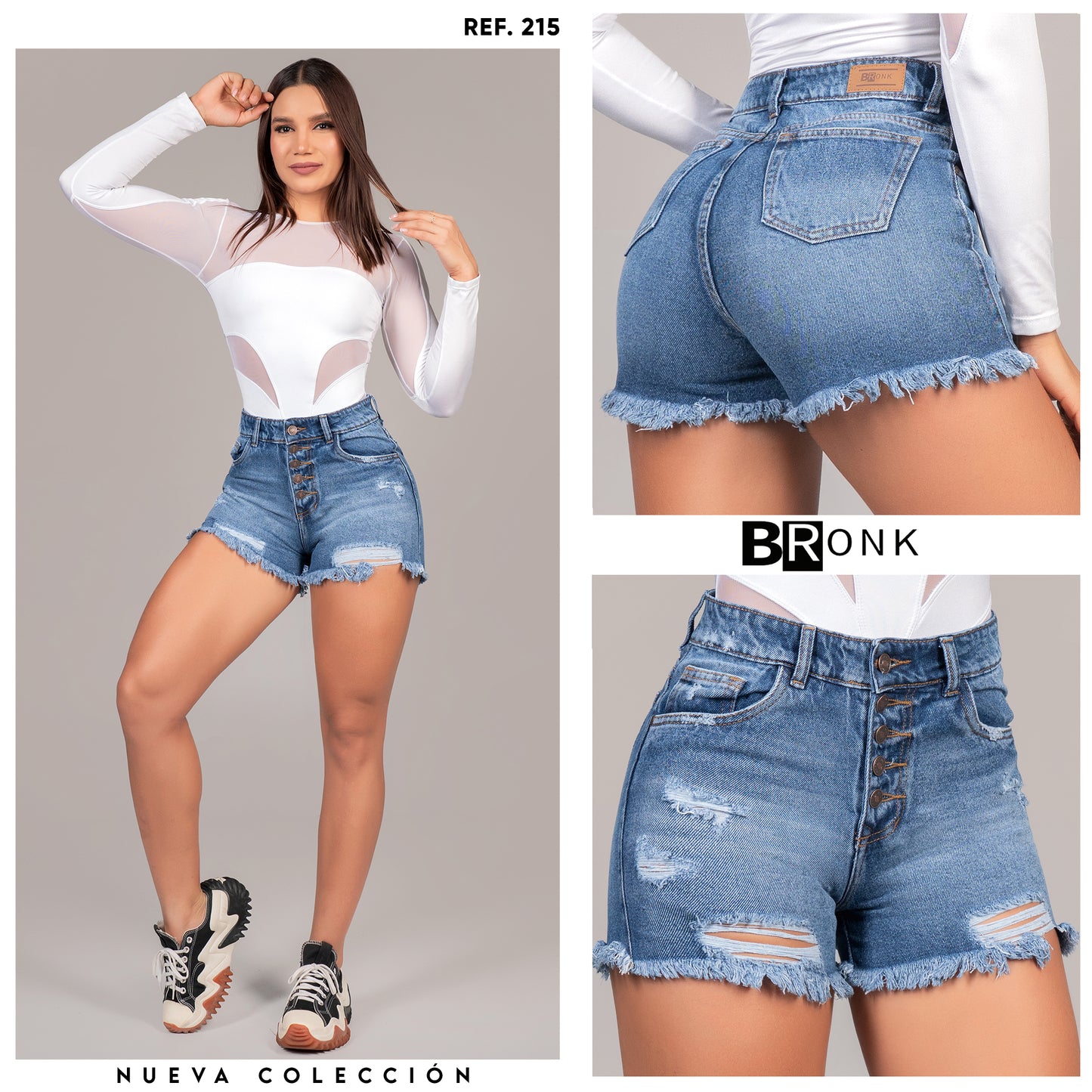 SHORT MUJER RIGIDO REF-215