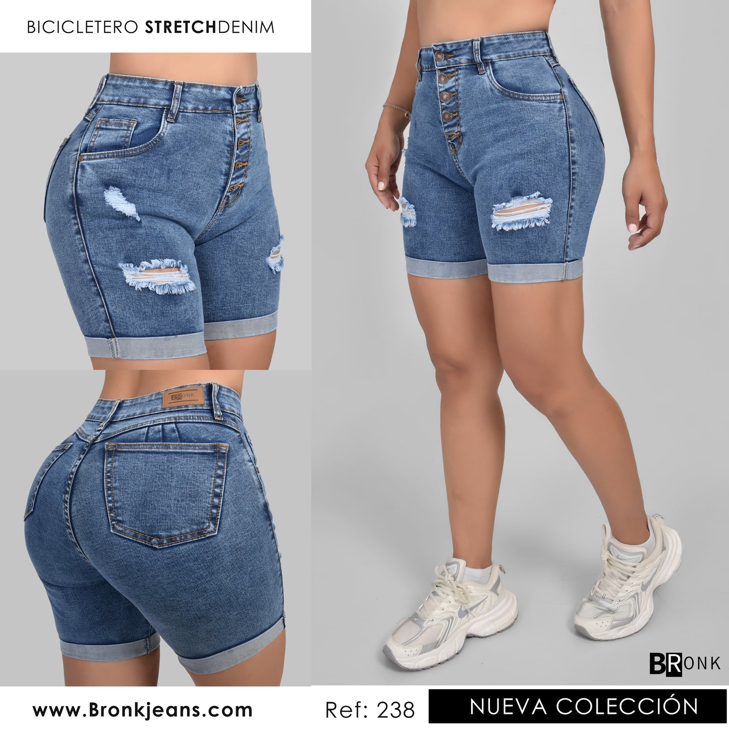 BICICLETERO MUJER STRETCH REF. 238