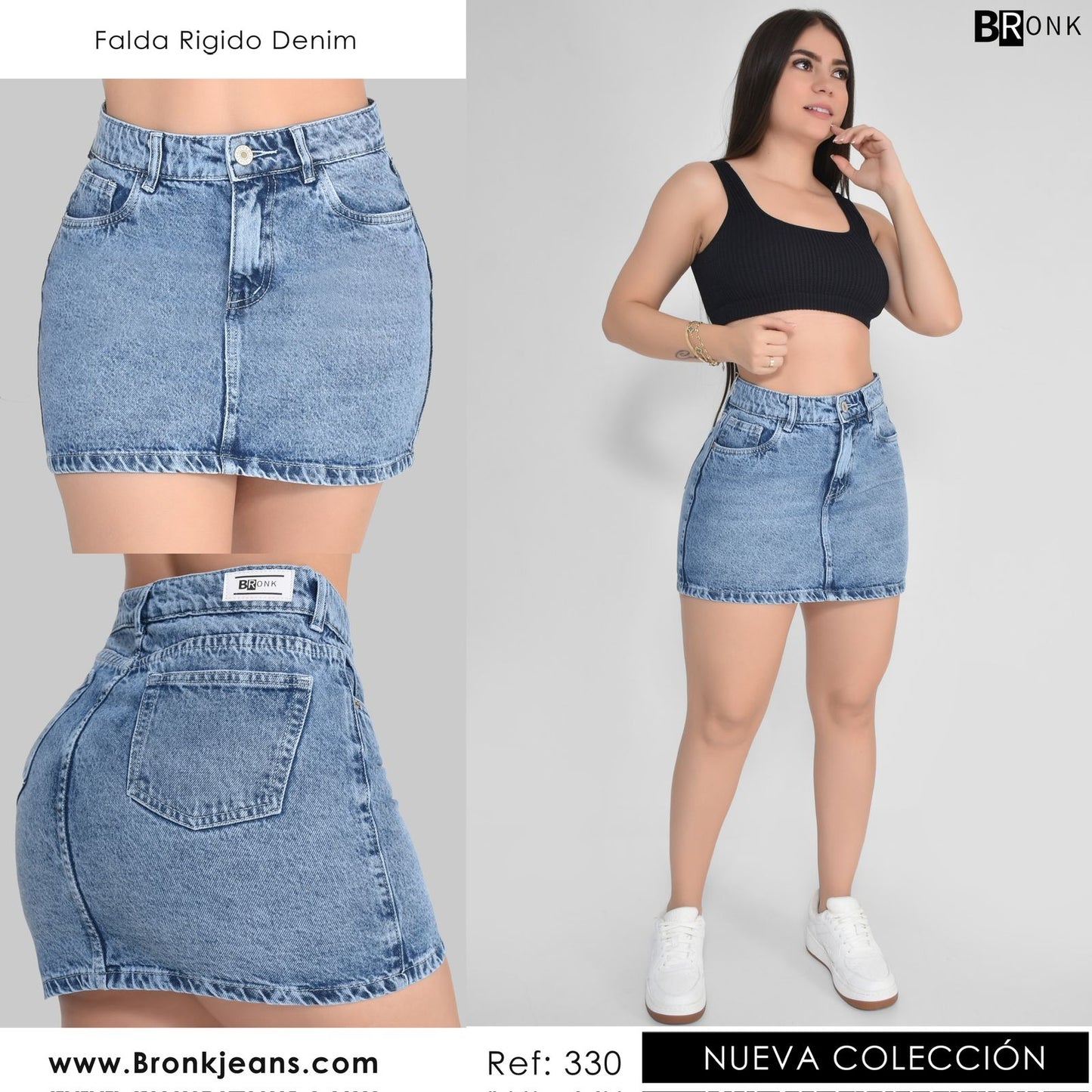 FALDA MUJER RIGIDA REF. 330