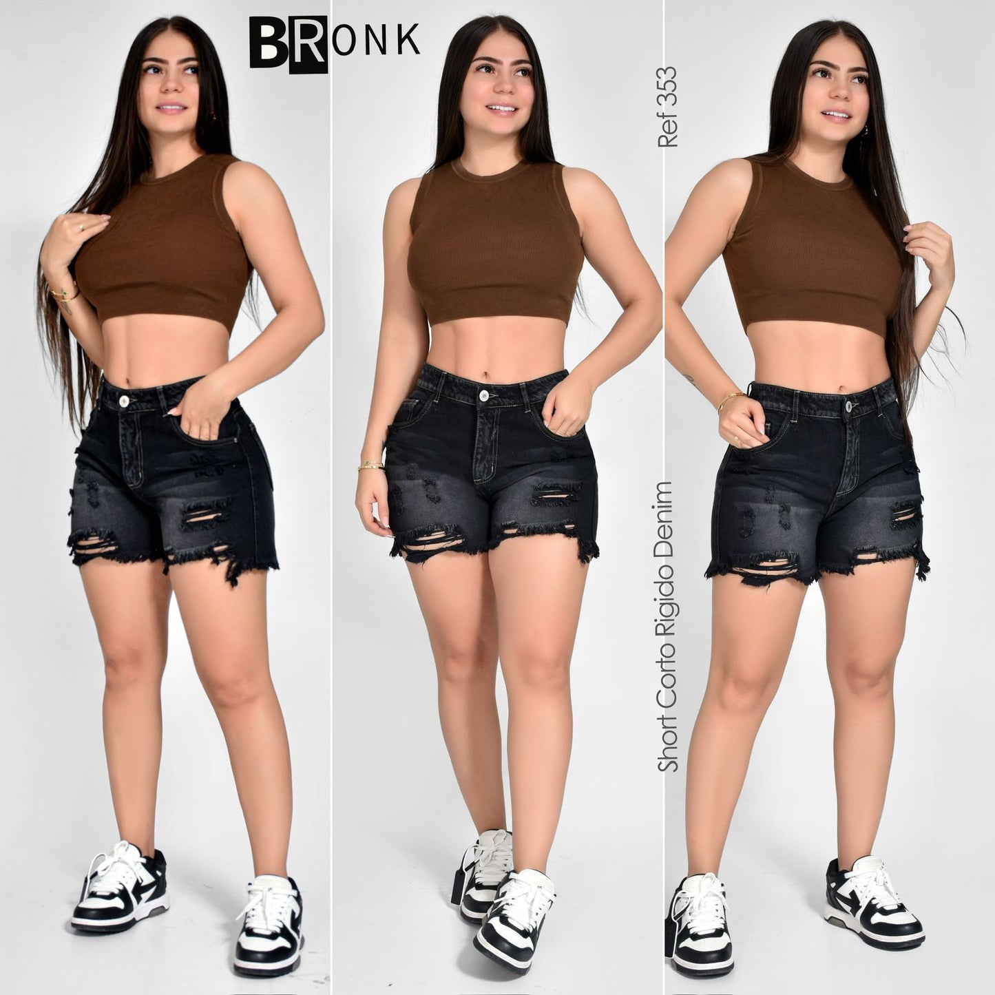 SHORT MUJER RIGIDO REF 353
