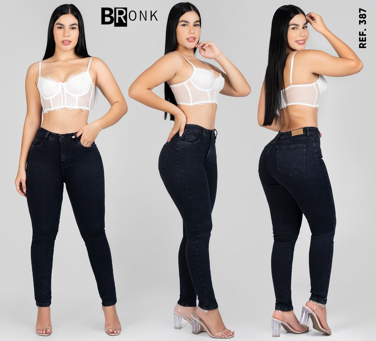 JEANS DAMA SKINNY REF. 387