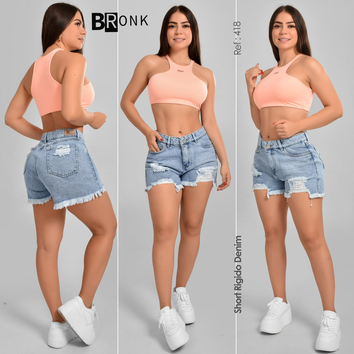 SHORT MUJER RIGIDO REF 418