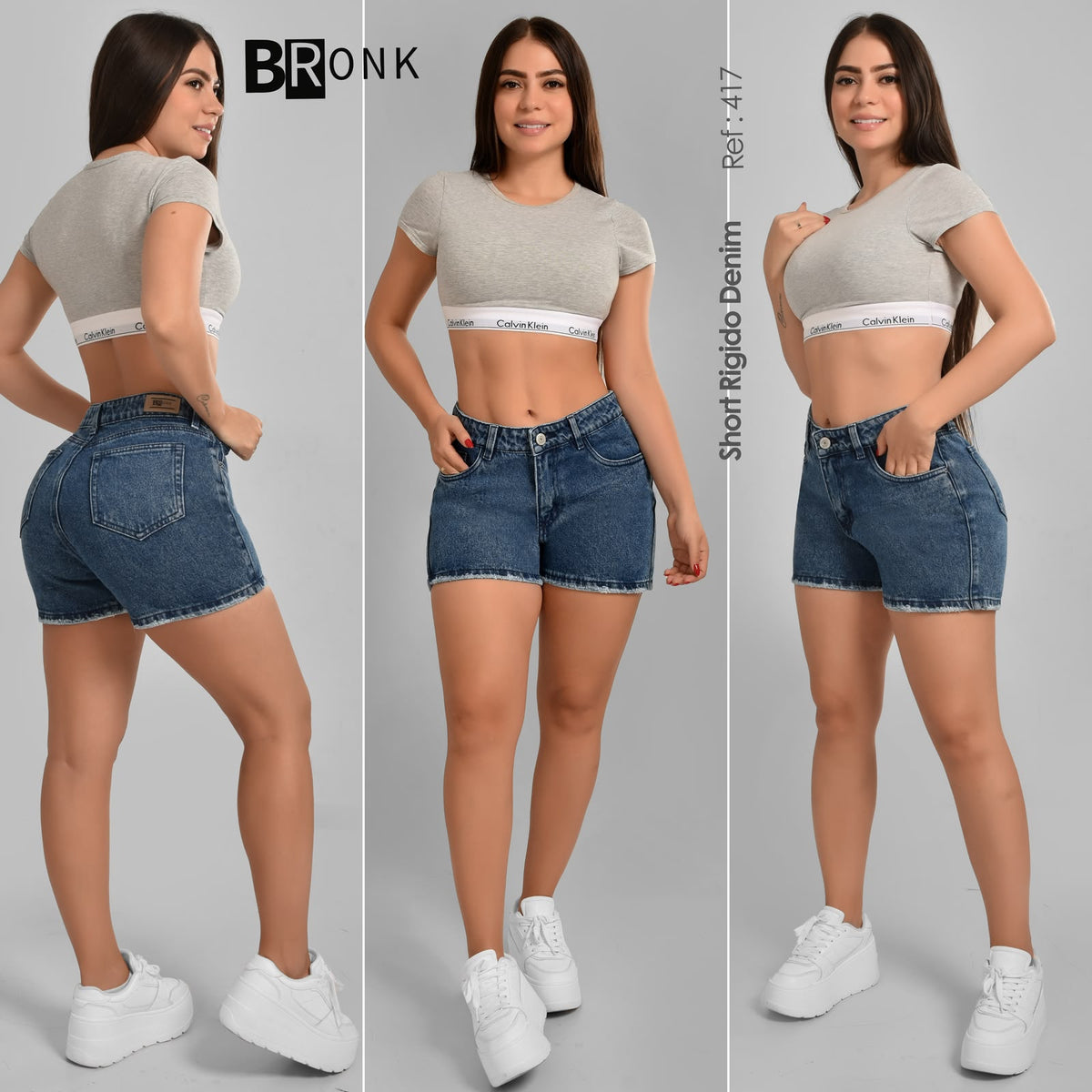 SHORT MUJER RIGIDO REF 417