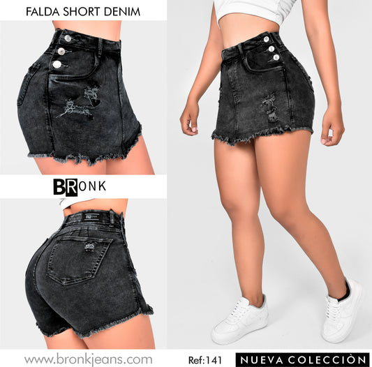 FALDA SHORT MUJER STRECH REF. 141