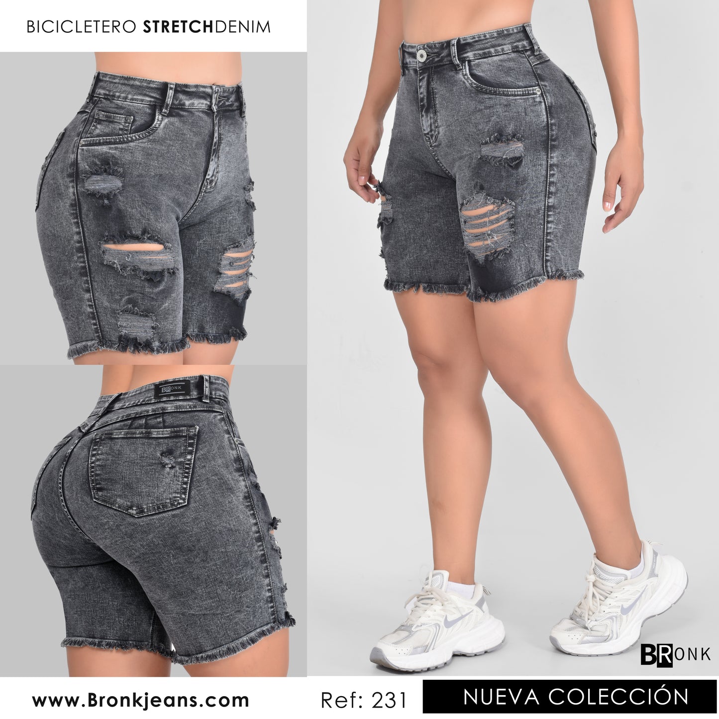BICICLETERO MUJER STRETCH REF. 293