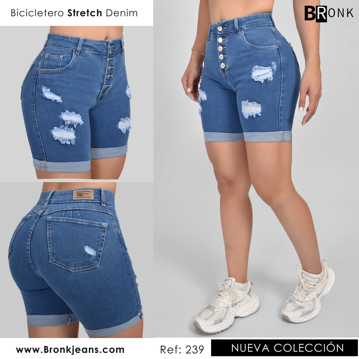 BICICLETERO MUJER STRETCH REF. 239