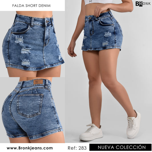 FALDA SHORT MUJER STRECH REF. 283