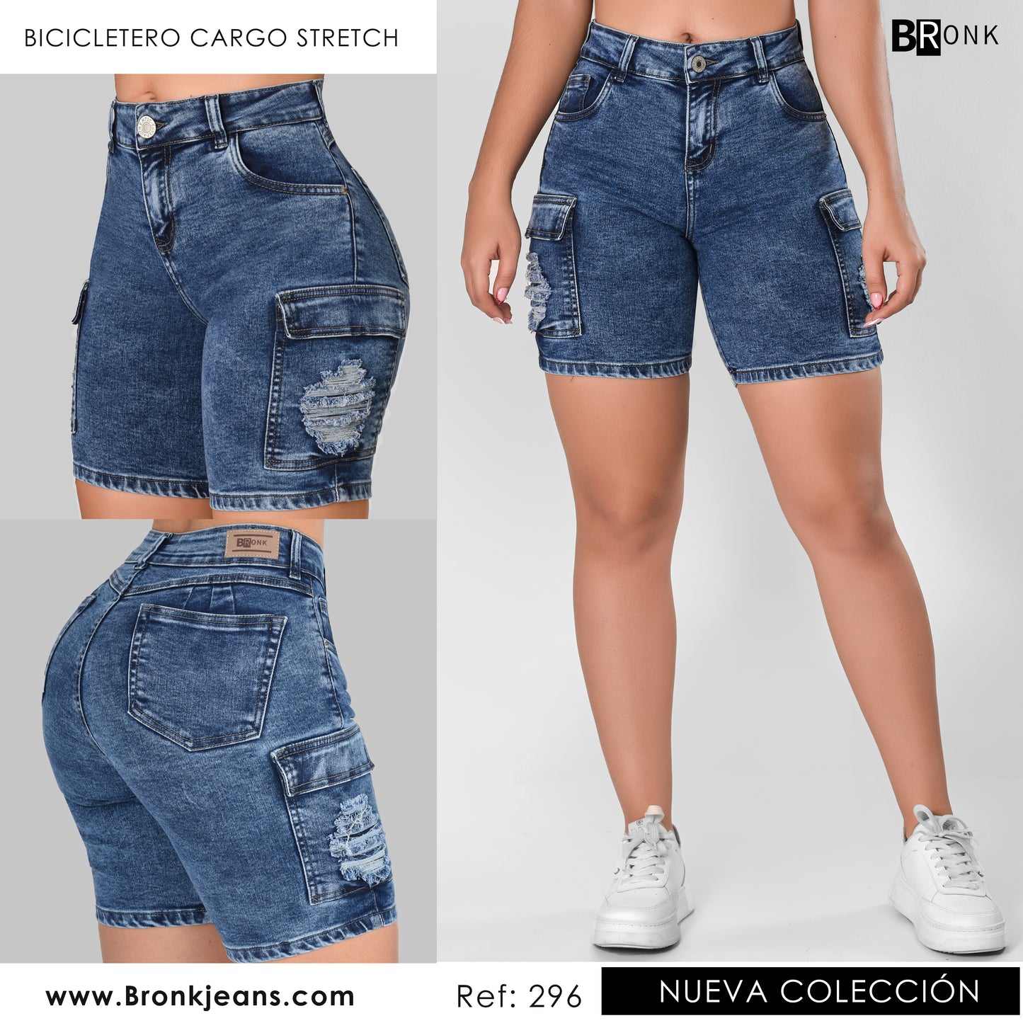 BICICLETERO MUJER STRETCH REF. 296