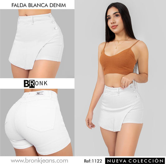 FALDA SHORT MUJER STRETCH REF. 1122