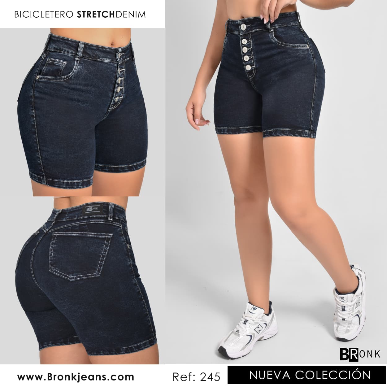 BICICLETERO MUJER STRETCH REF. 245