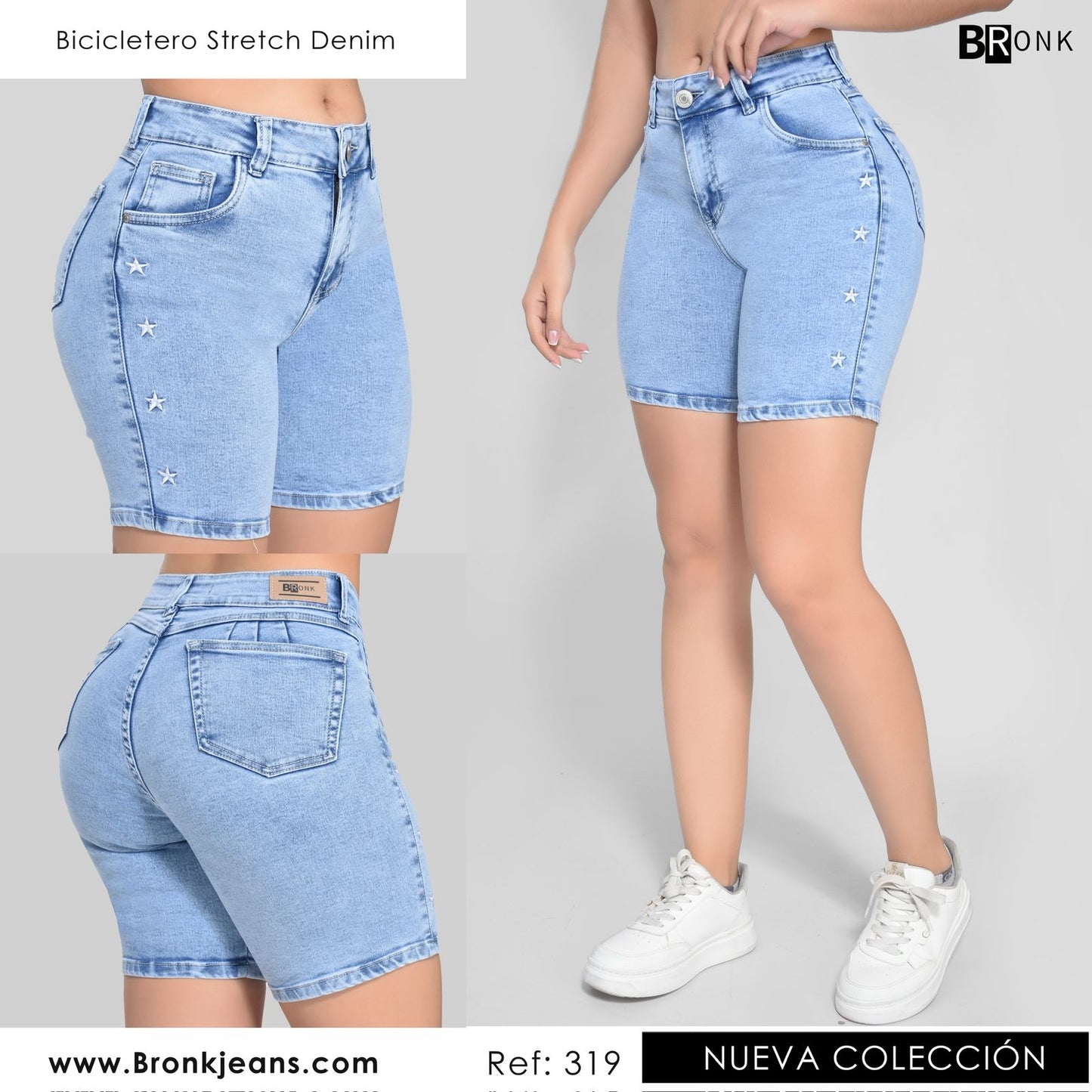 BICICLETERO MUJER STRETCH REF. 359