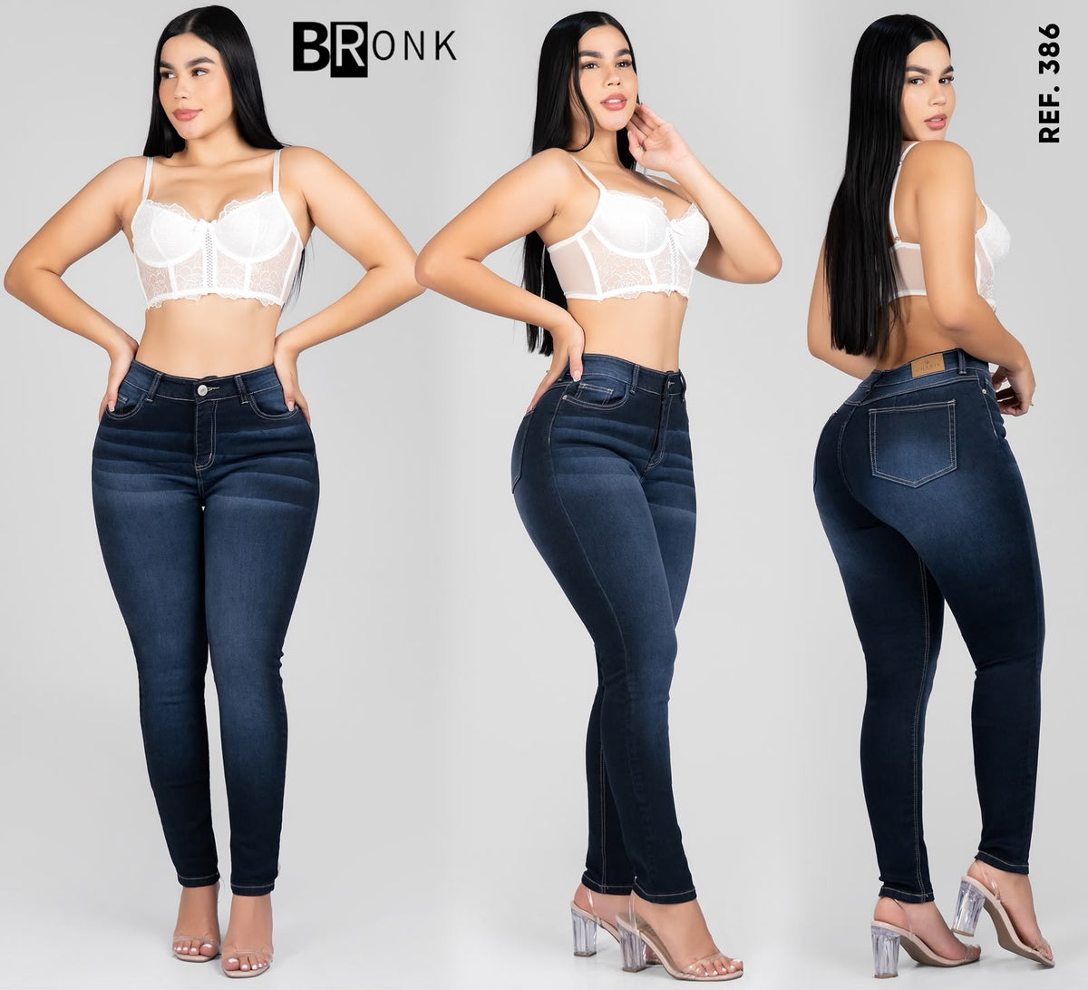 JEANS DAMA SKINNY REF. 386