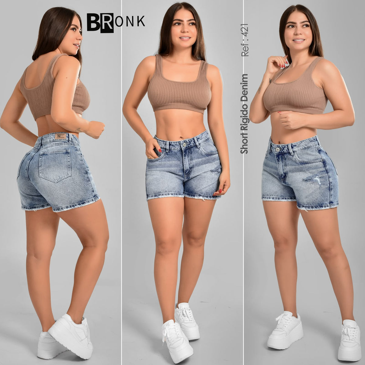 SHORT MUJER RIGIDO REF 421