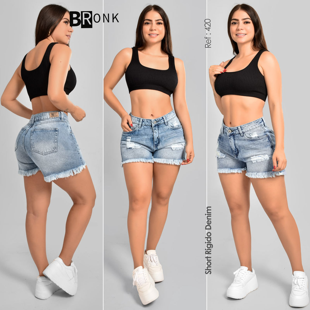 SHORT MUJER RIGIDO REF 420